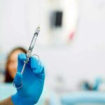 Dental anesthesia on the background of the patient
